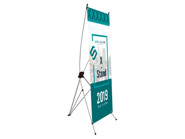 Custom Affordable X Frame Banner Stands Custom Printing Signleader