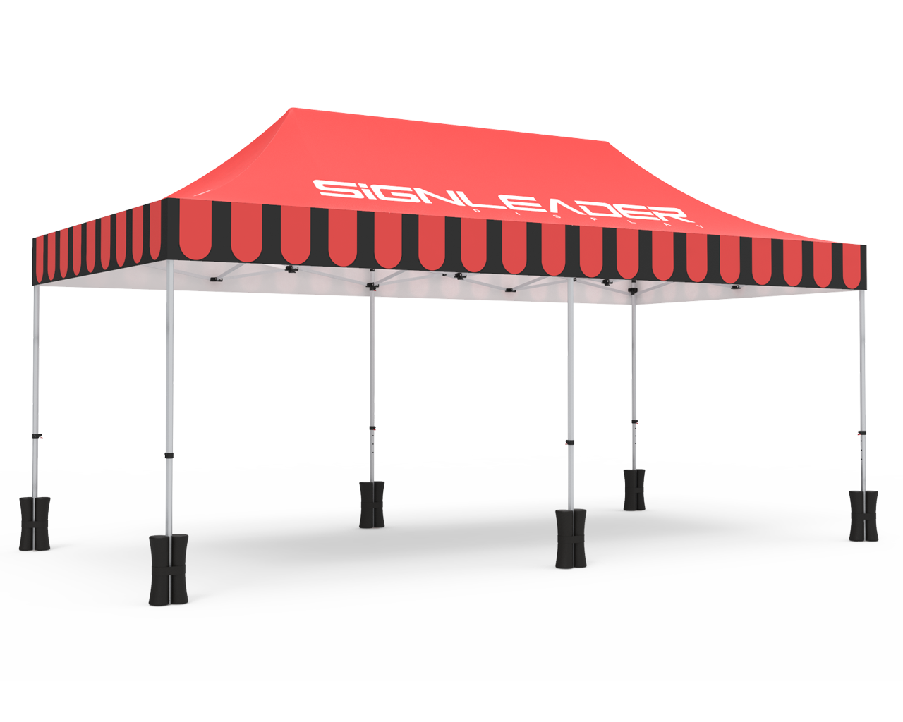 Custom 10x20 Pop Up Canopy Tent|Event Tent|Signleader