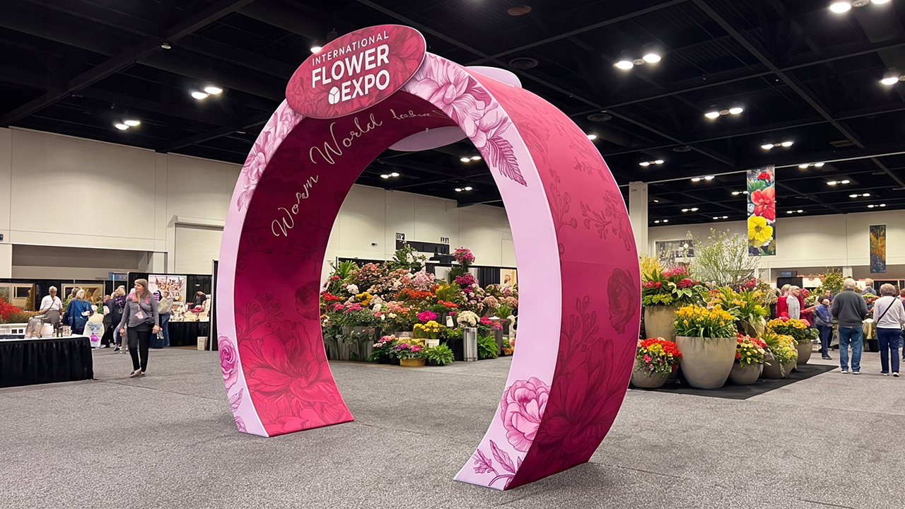 Custom Trade Show Arch Display | Portable Event Entrance Arch