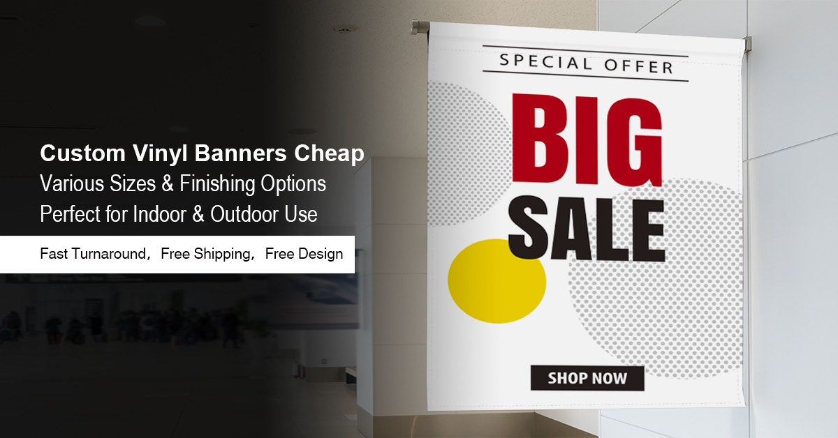 Signleader Display Custom Banners Cheap