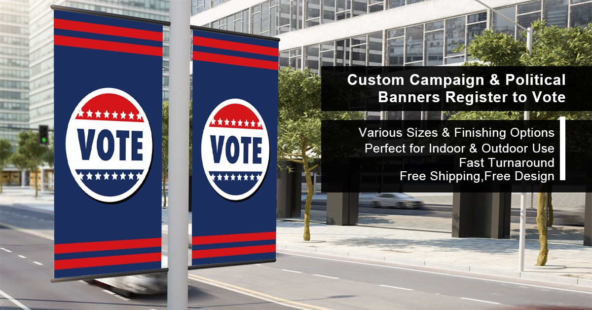 Signleader Display Political Banners