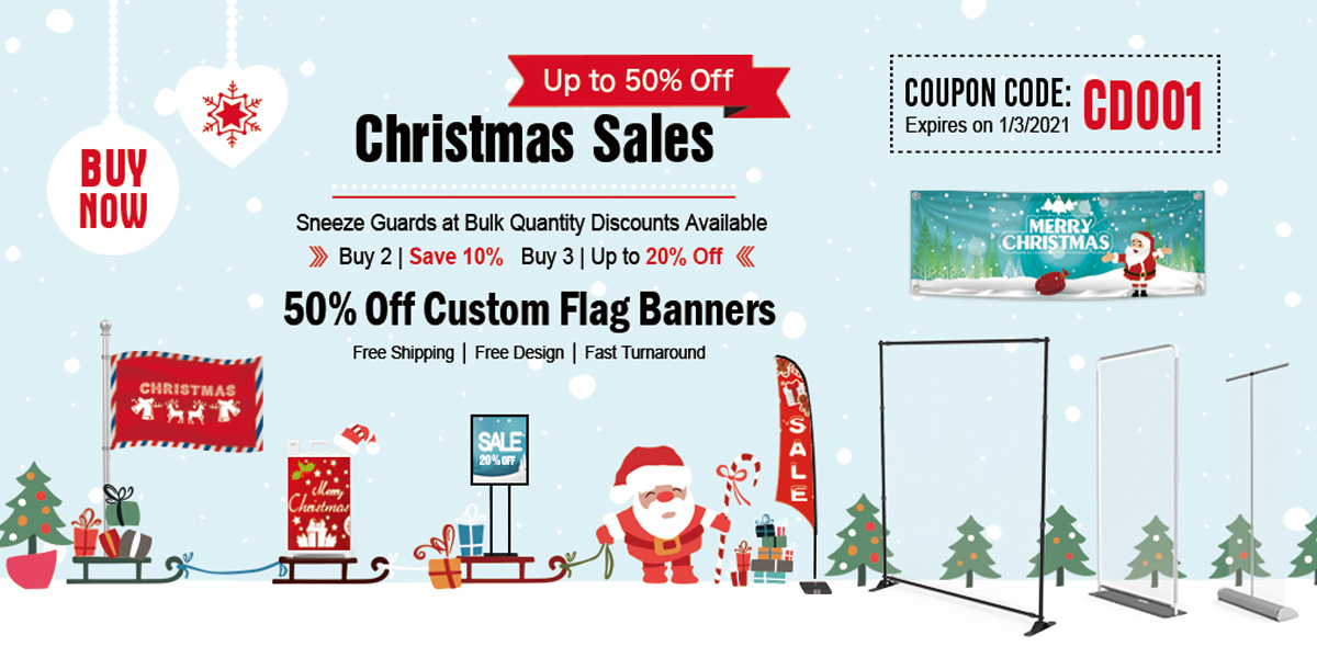 Christmas Offers & Coupons - 20% Off Sneeze Guards