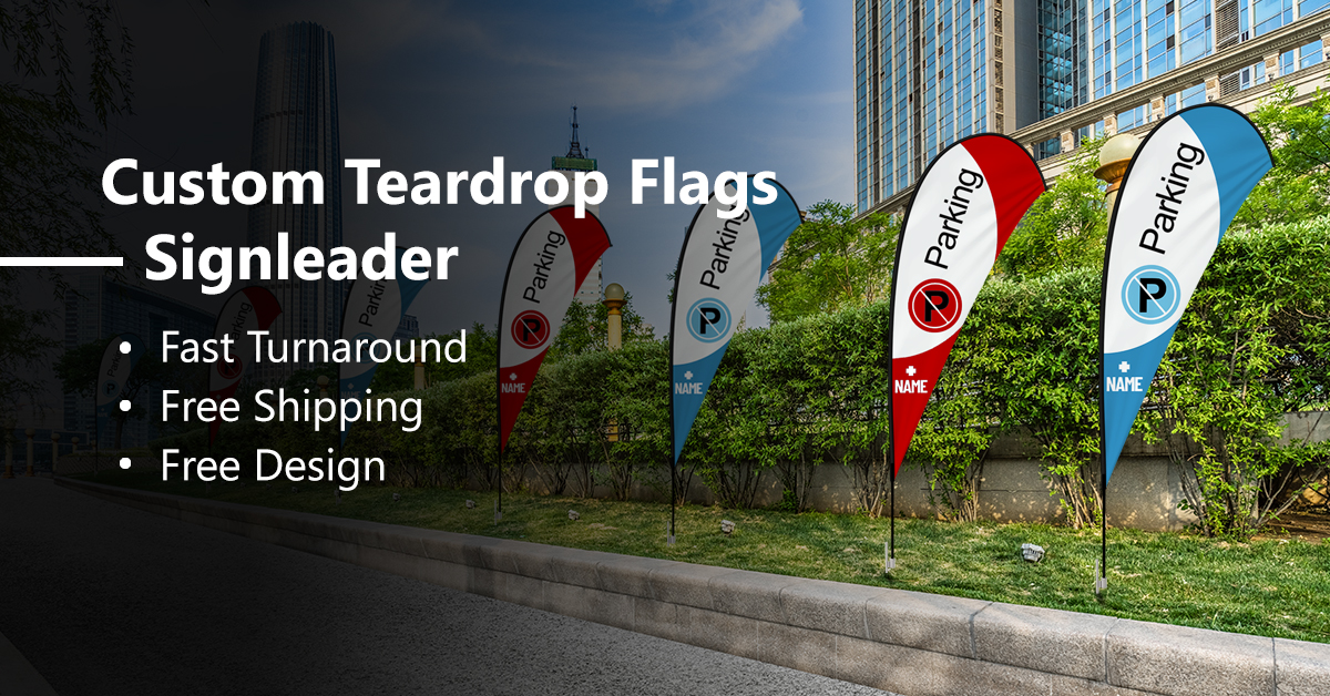 Teardrop Flags