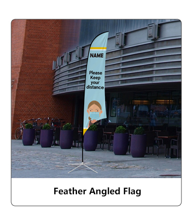 Feather Angled Flag