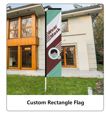 Custom Rectangle Flag