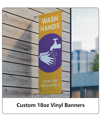 Custom 18oz Vinyl Banners