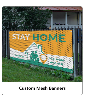 Custom Mesh Banners