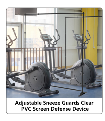 Adjustable Sneeze Guards  Shield