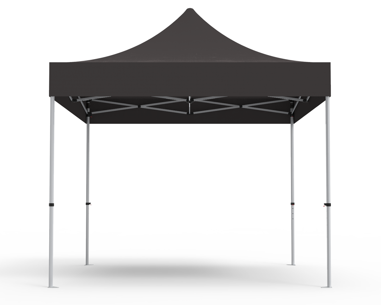 Unprinted Black 10 x 10 Pop Up Canopy Tent Signleader