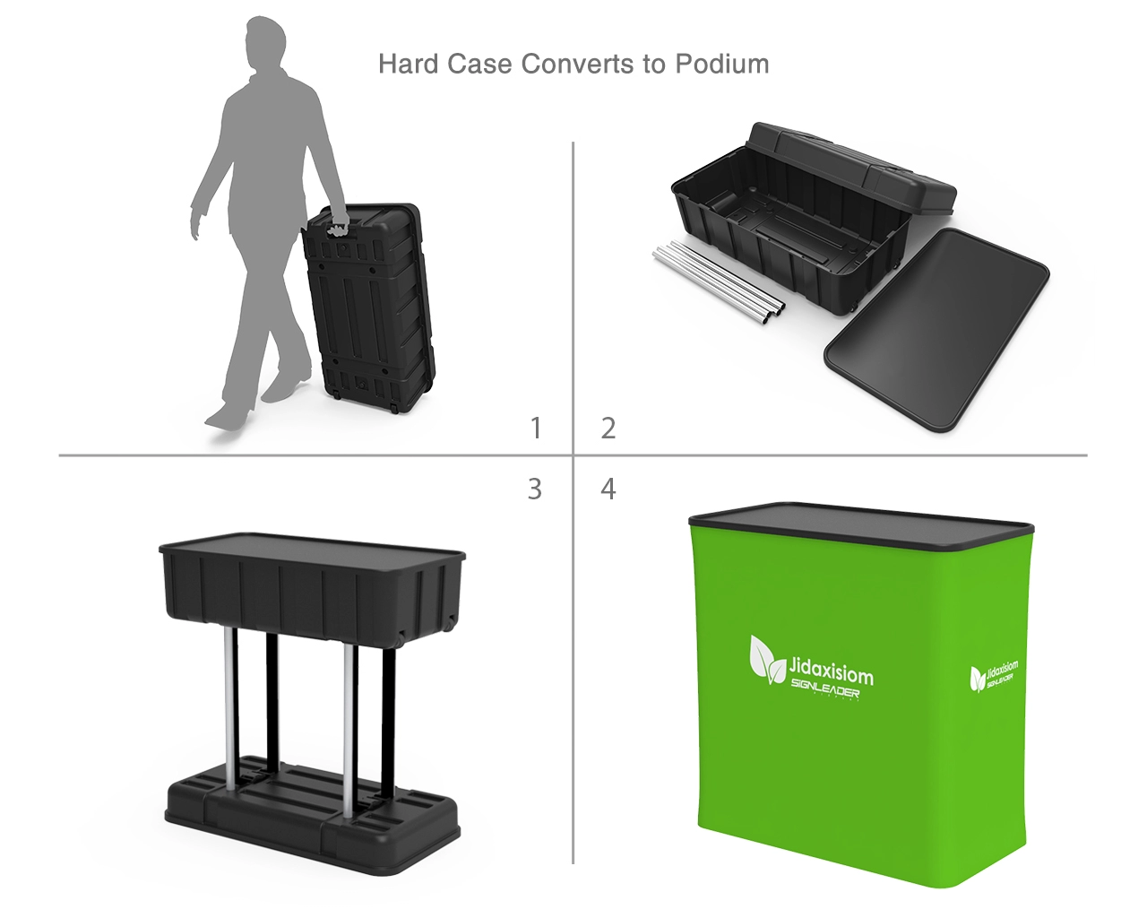 10ft Commercial Trade Show Booth Idea 06