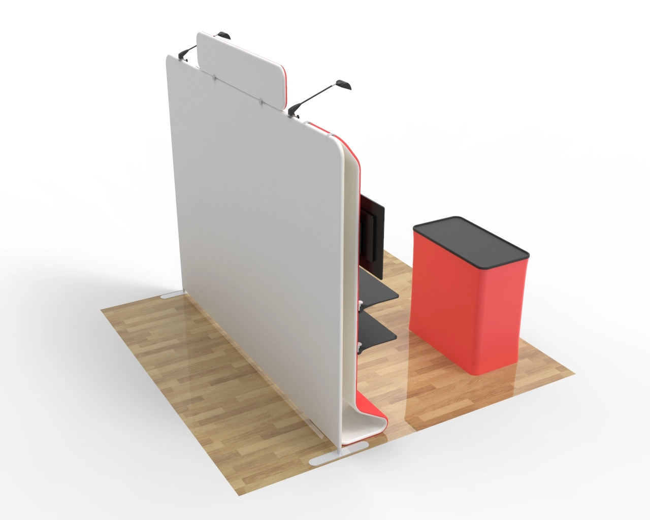 10ft Straight FlexBooth™ Max Kit