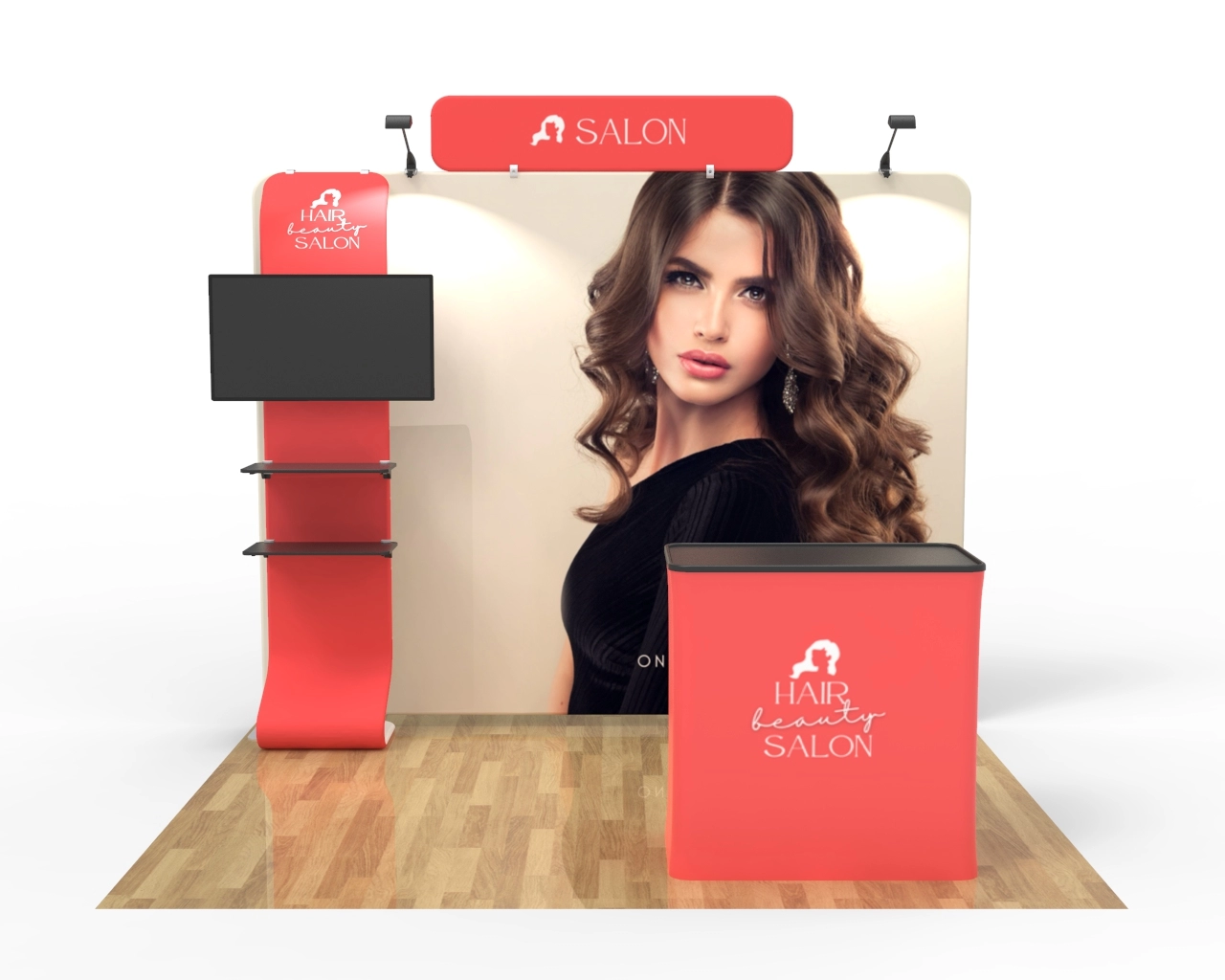 10ft Straight FlexBooth™ Max Kit