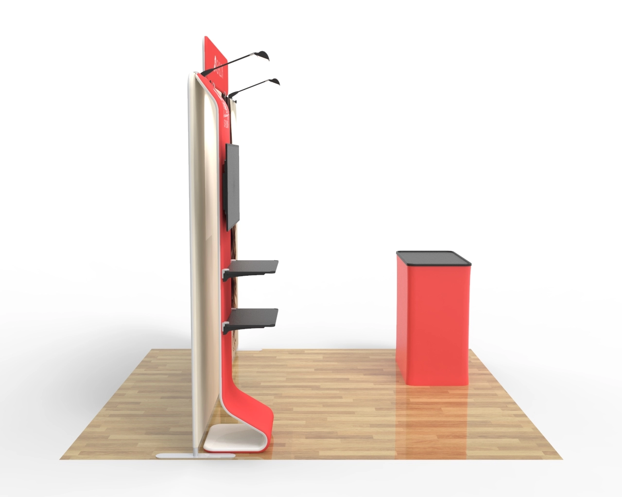 10ft Straight FlexBooth™ Max Kit