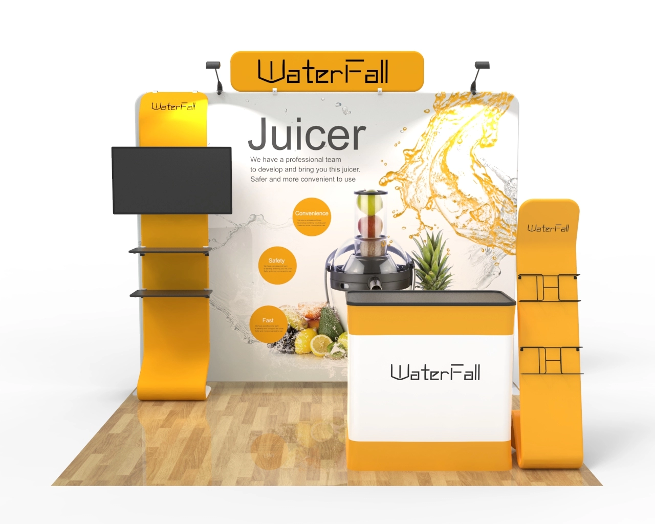 10ft Straight FlexBooth™ Pro Max Kit