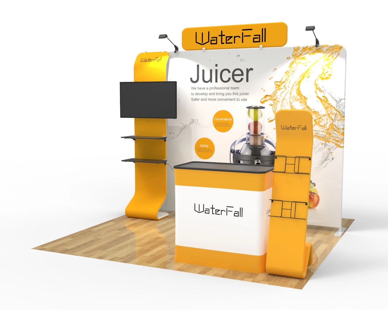 10ft Straight FlexBooth™ Pro Max Kit