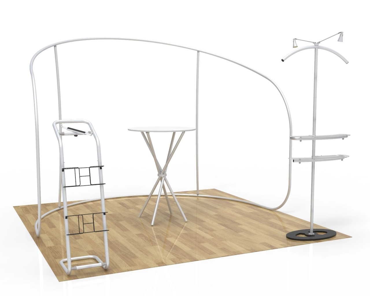 10ft Furniture & Home Decor Trade Show Booth Idea 09
