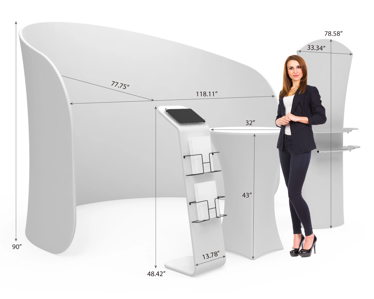 10ft Furniture & Home Decor Trade Show Booth Idea 09