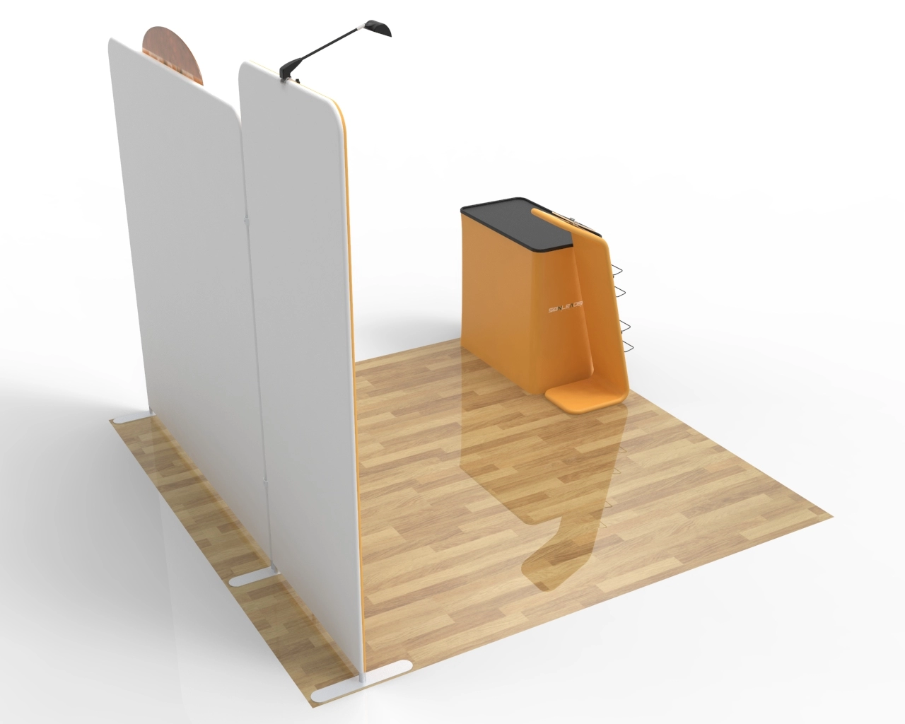 10ft Portable Fashion Brands Trade Show Booth Idea 14
