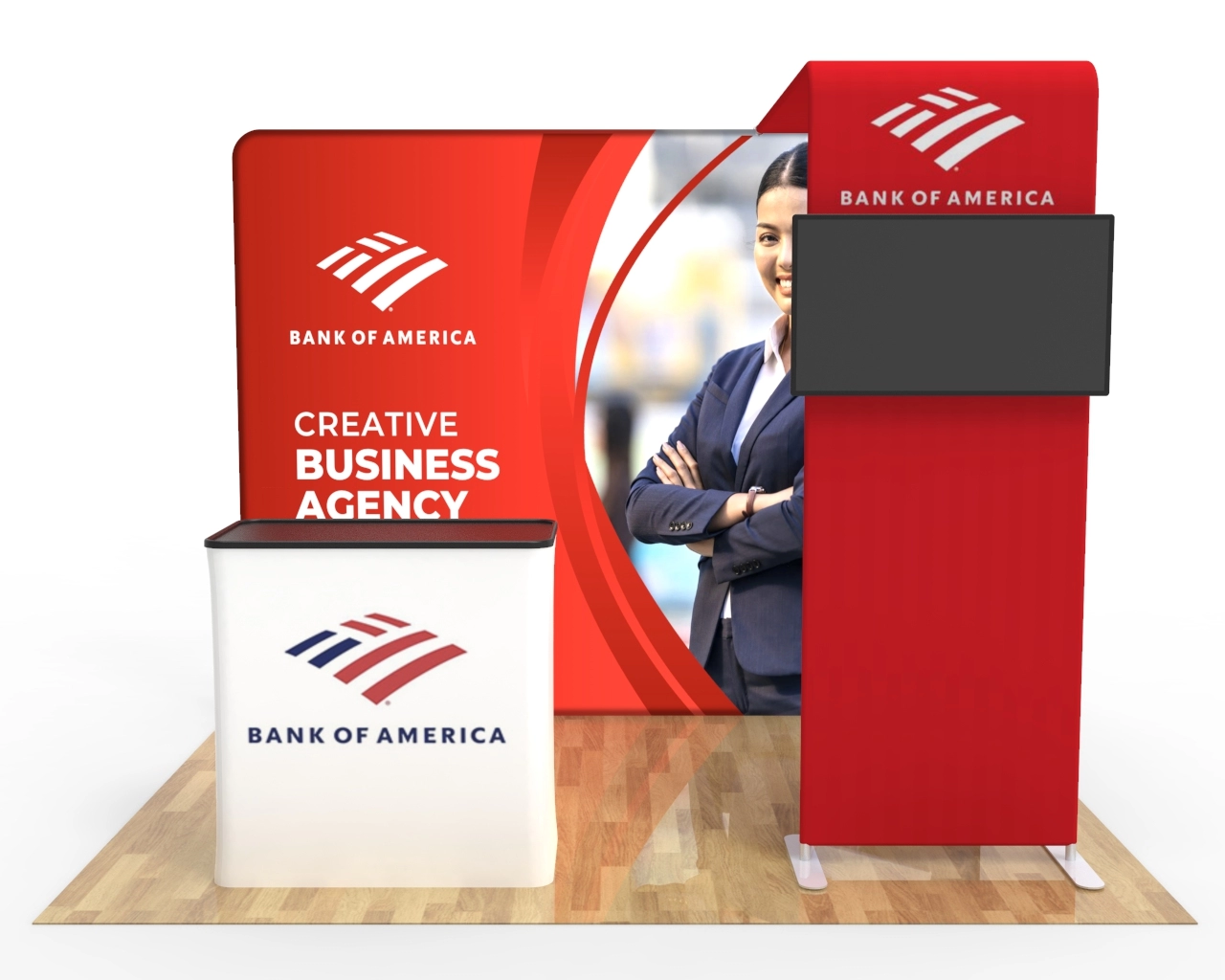 10ft PortaZip™ Booth 32- Backlit