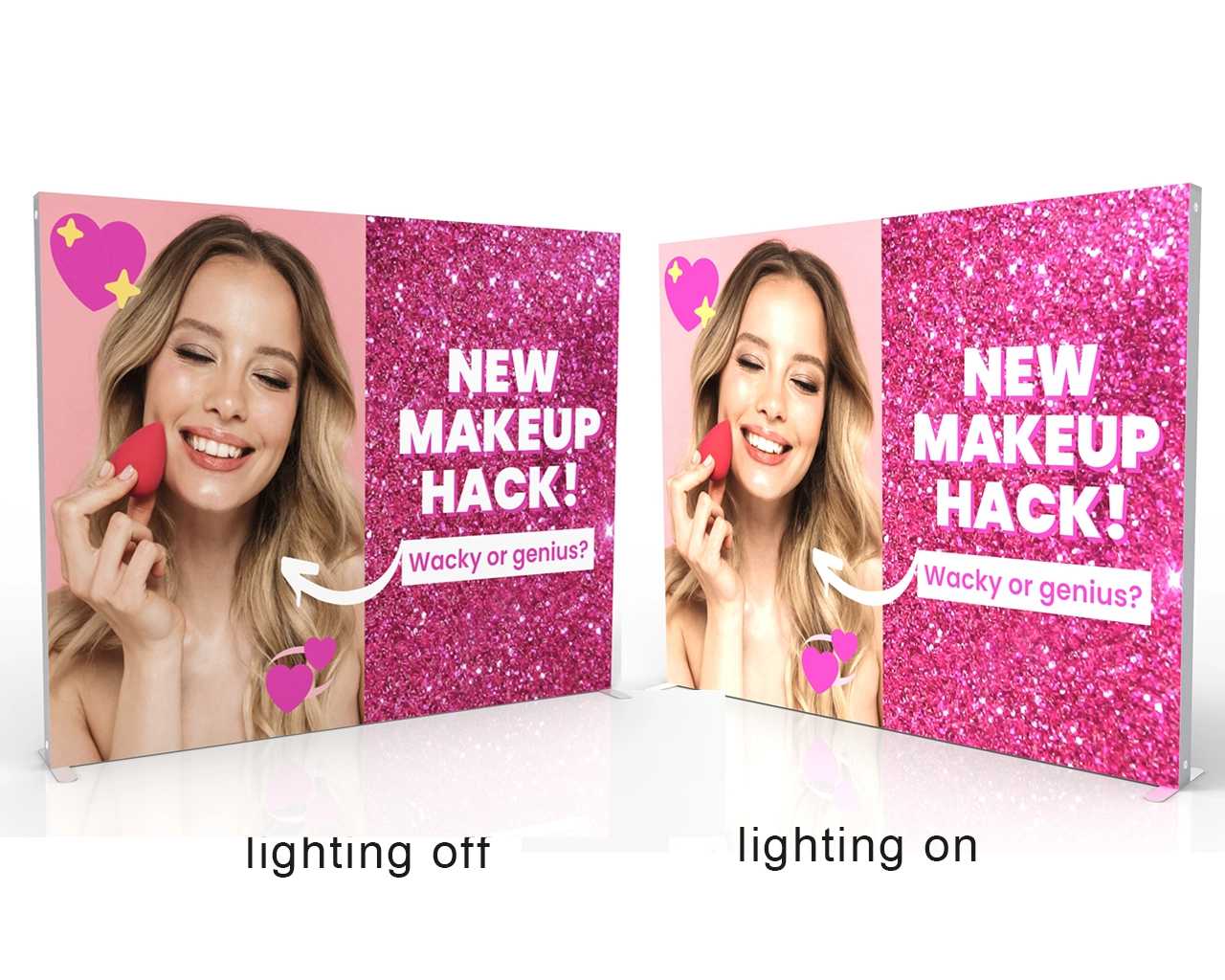 10ft SEGQuick™ Backdrop - Backlit