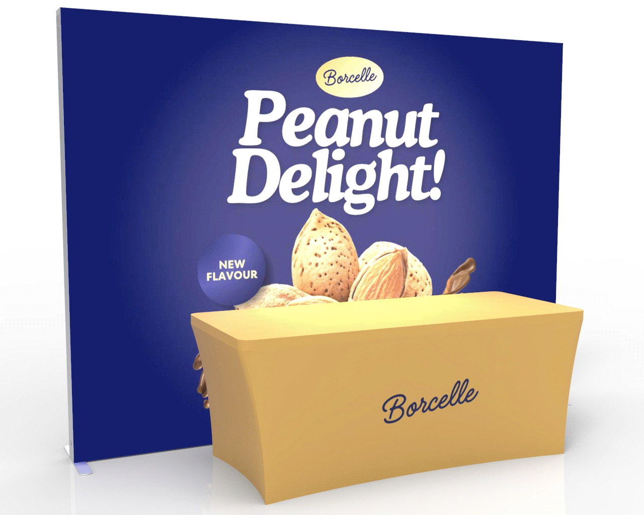 10ft SEGQuick™ Booth 19 - Backlit