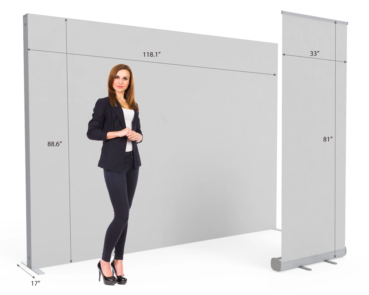 10ft SEGQuick™ Booth 20 - Backlit