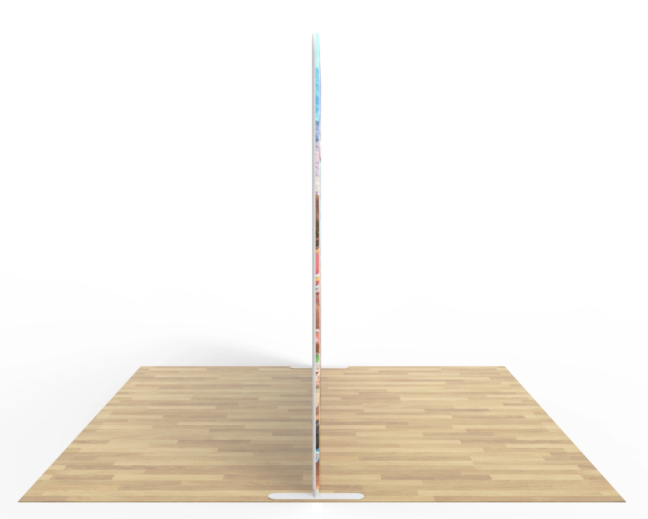 10ft Straight Portable Event and Media Backdrop 