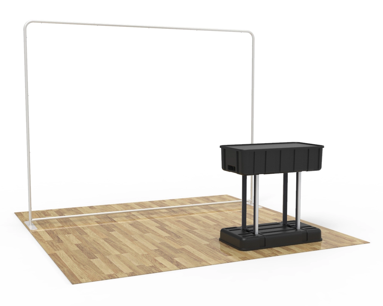 10ft Straight PortaZip™ Backdrop