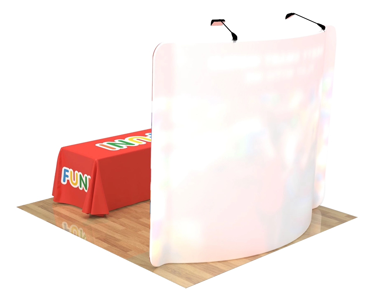 10ft Custom Toy & Kids Gift Trade Show Backdrop 02