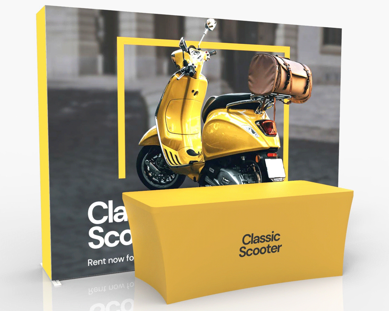 10ft SEGQuick™ Booth 23 - Pop Up Backlit