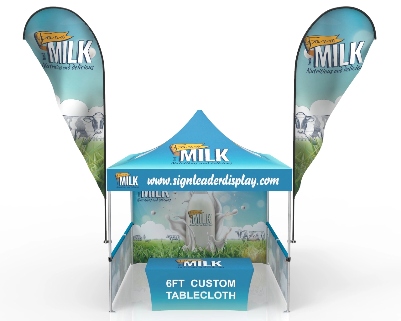 Custom 10x10 Pop Up Canopy Tent Combos 12 for Events