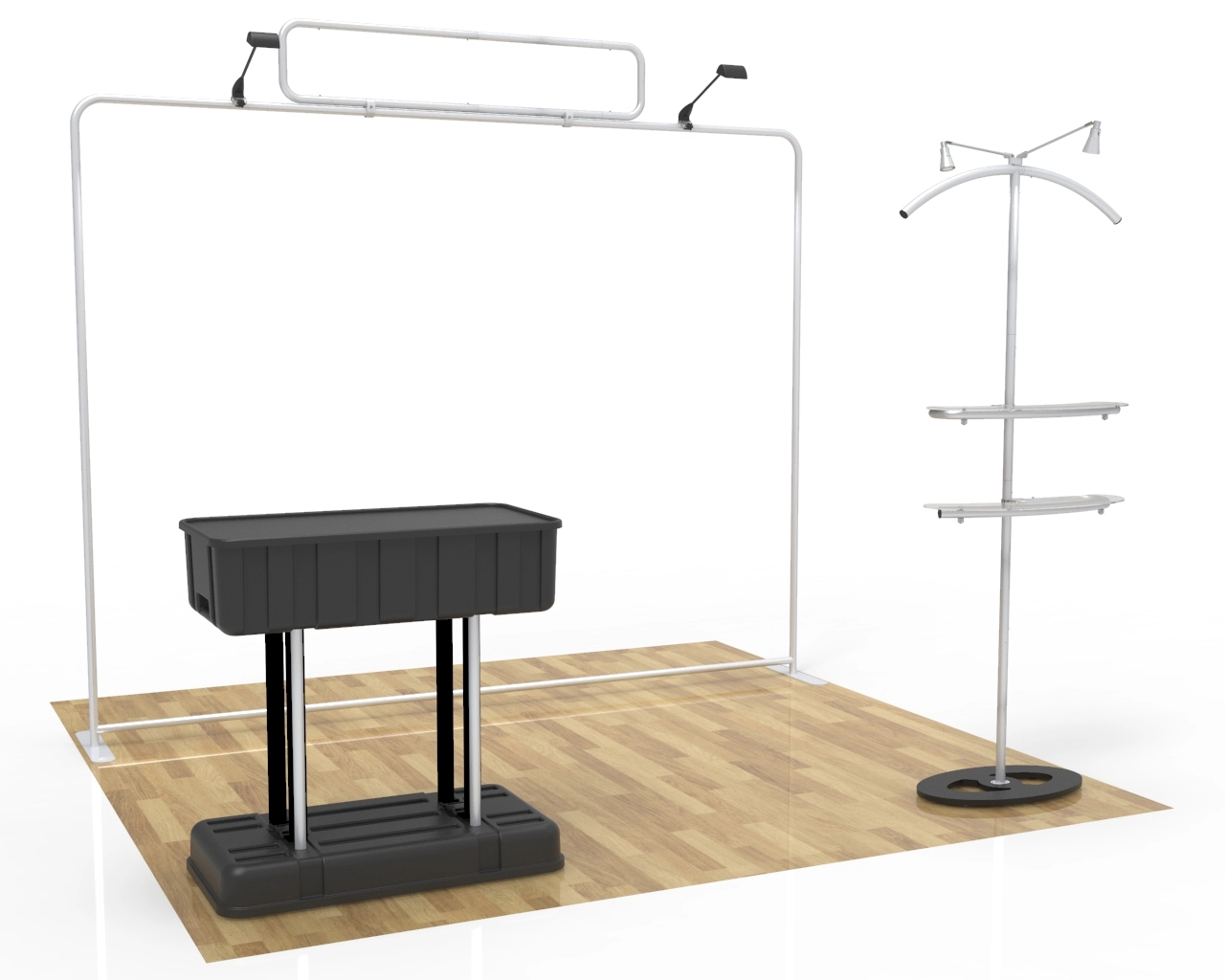 10x10 Trade Show Booth Package 21 for Pet Product Brands
