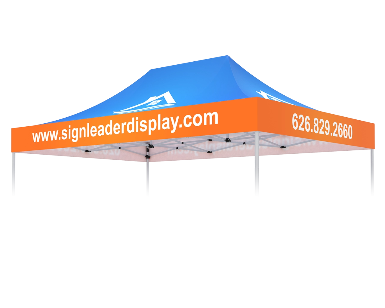 10x15 Custom Printed Canopy Top