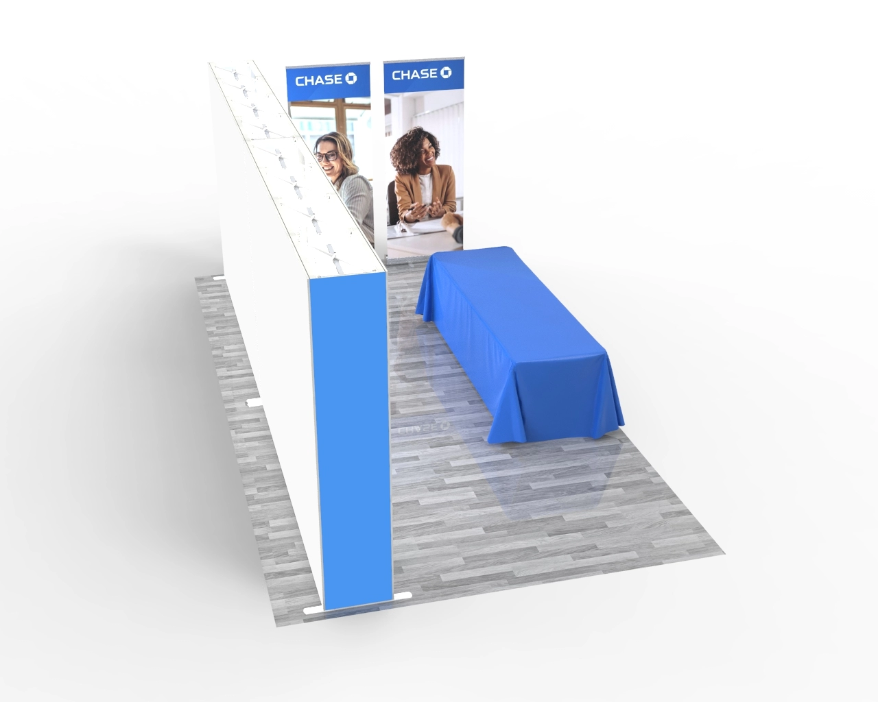 20ft SEGQuick™ Booth 15 - Pop Up Backlit