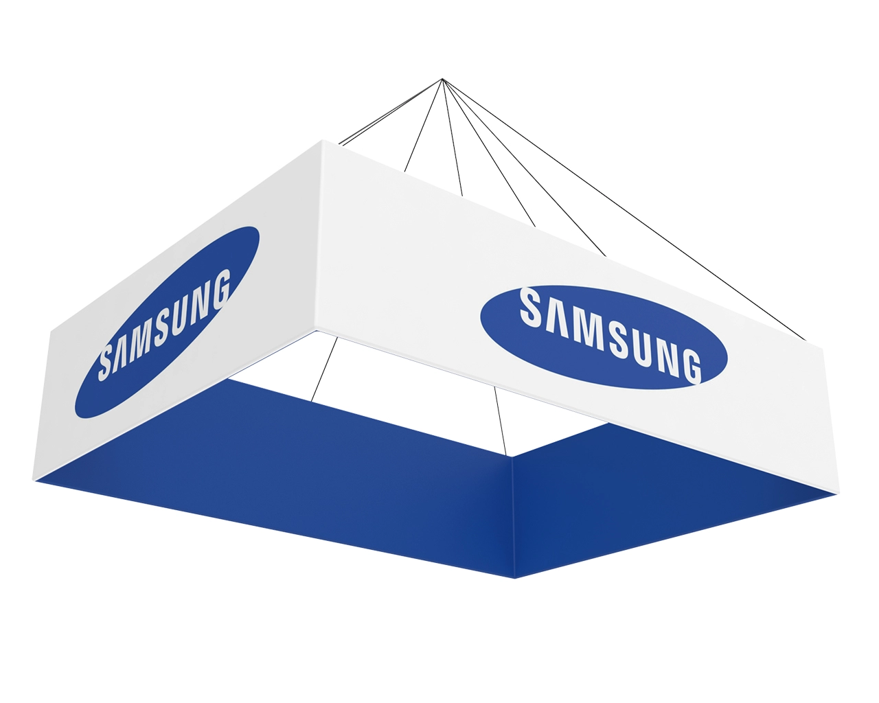 15ft Rectangular Trade Show Hanging Sign