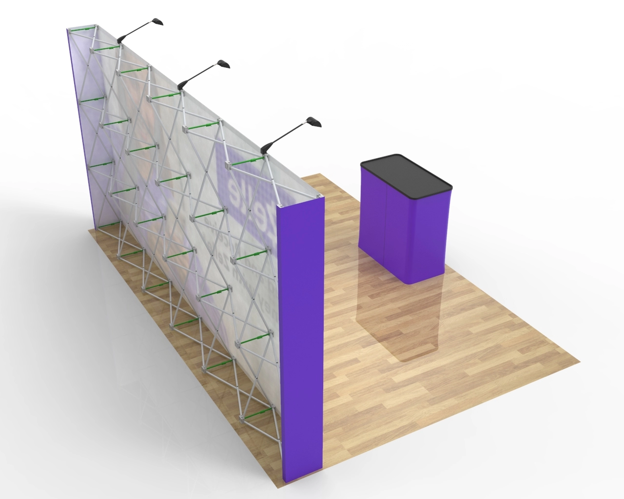 15ft Pop Up Trade Show Display 