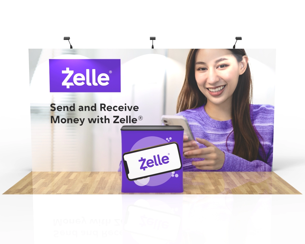 15ft Pop Up Trade Show Display 