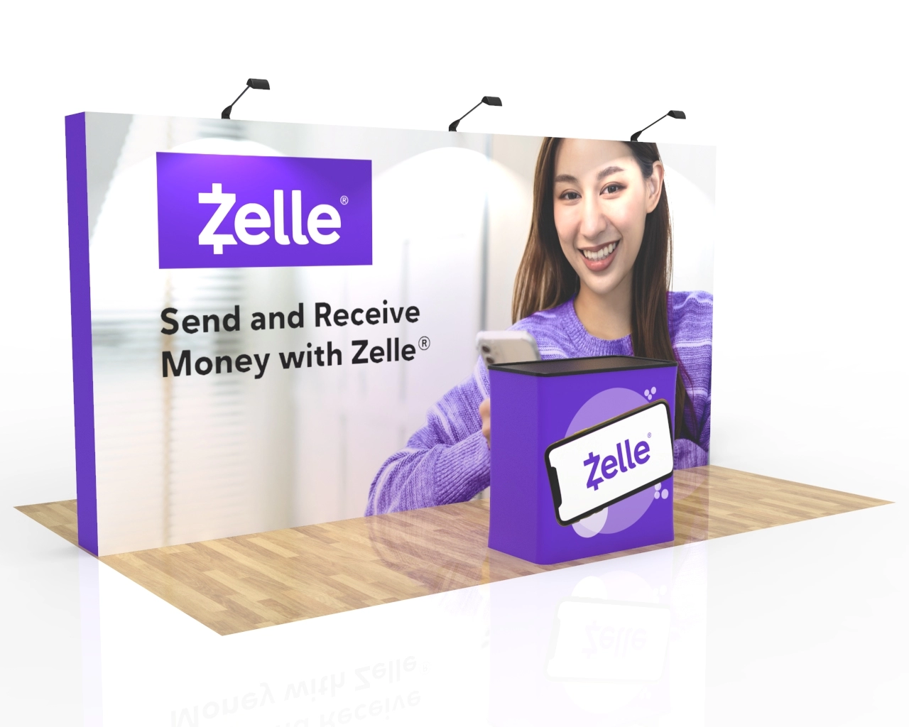 15ft Pop Up Trade Show Display 
