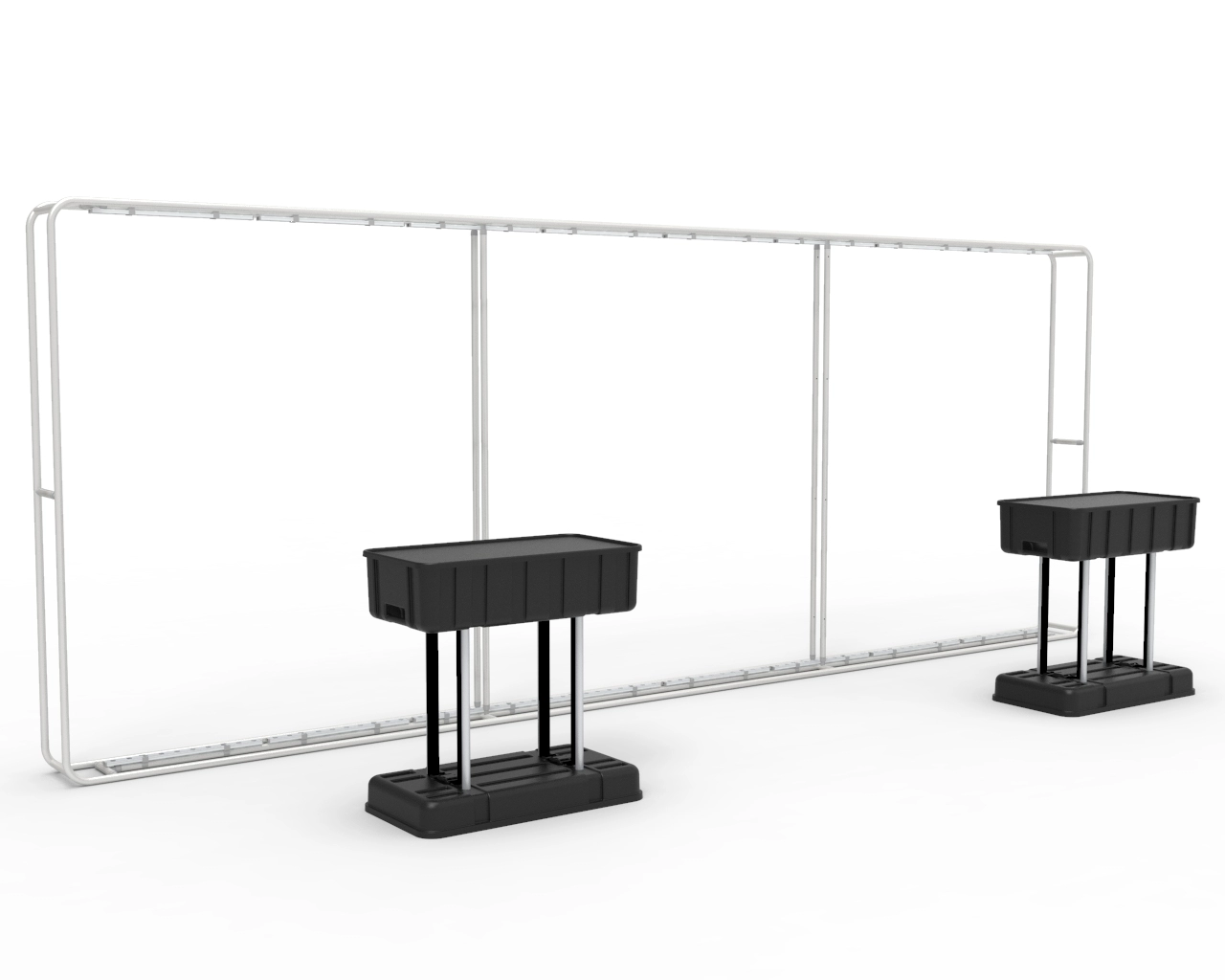 20ft Backlit PortaZip™ Backdrop - Backlit