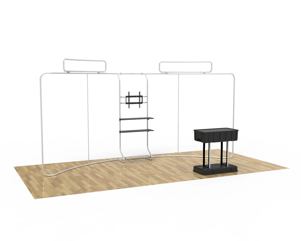 20ft Curved FlexBooth™ Max Kit