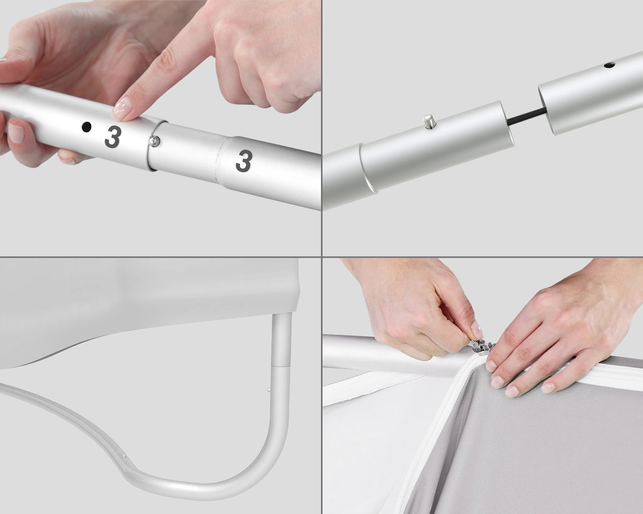 20ft Curved FlexBooth™ Max Kit