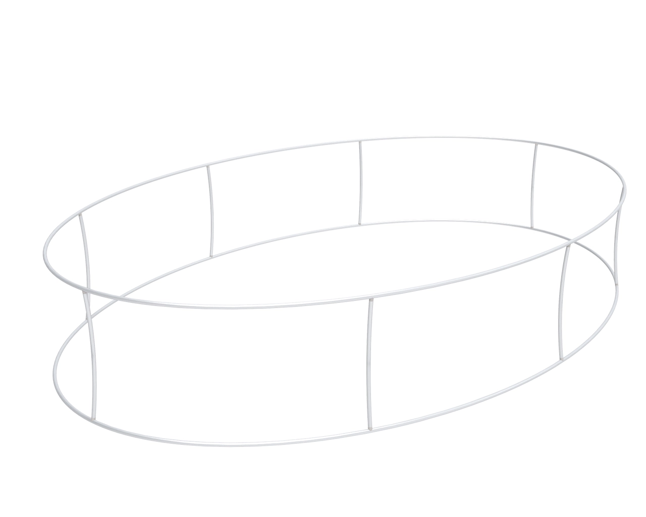 20ft Oval Hanging Banners from Ceiling