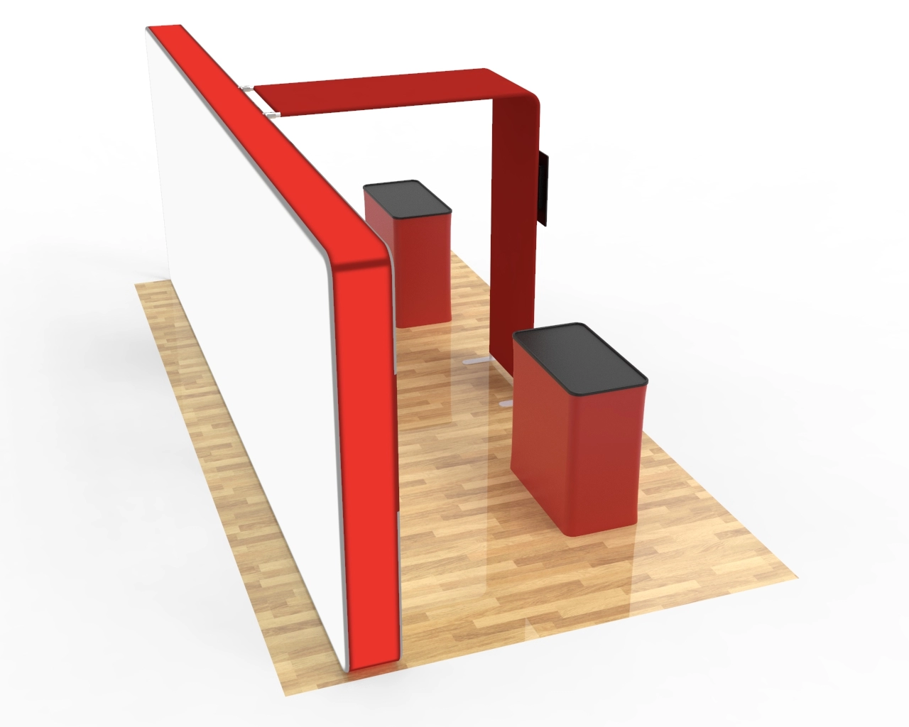 20ft PortaZip™ Booth 32 - Backlit
