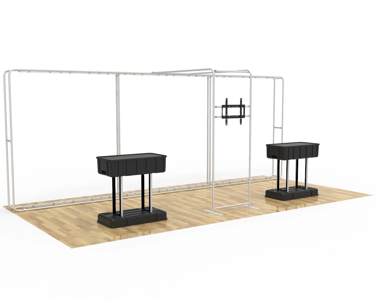 20ft PortaZip™ Booth 32 - Backlit