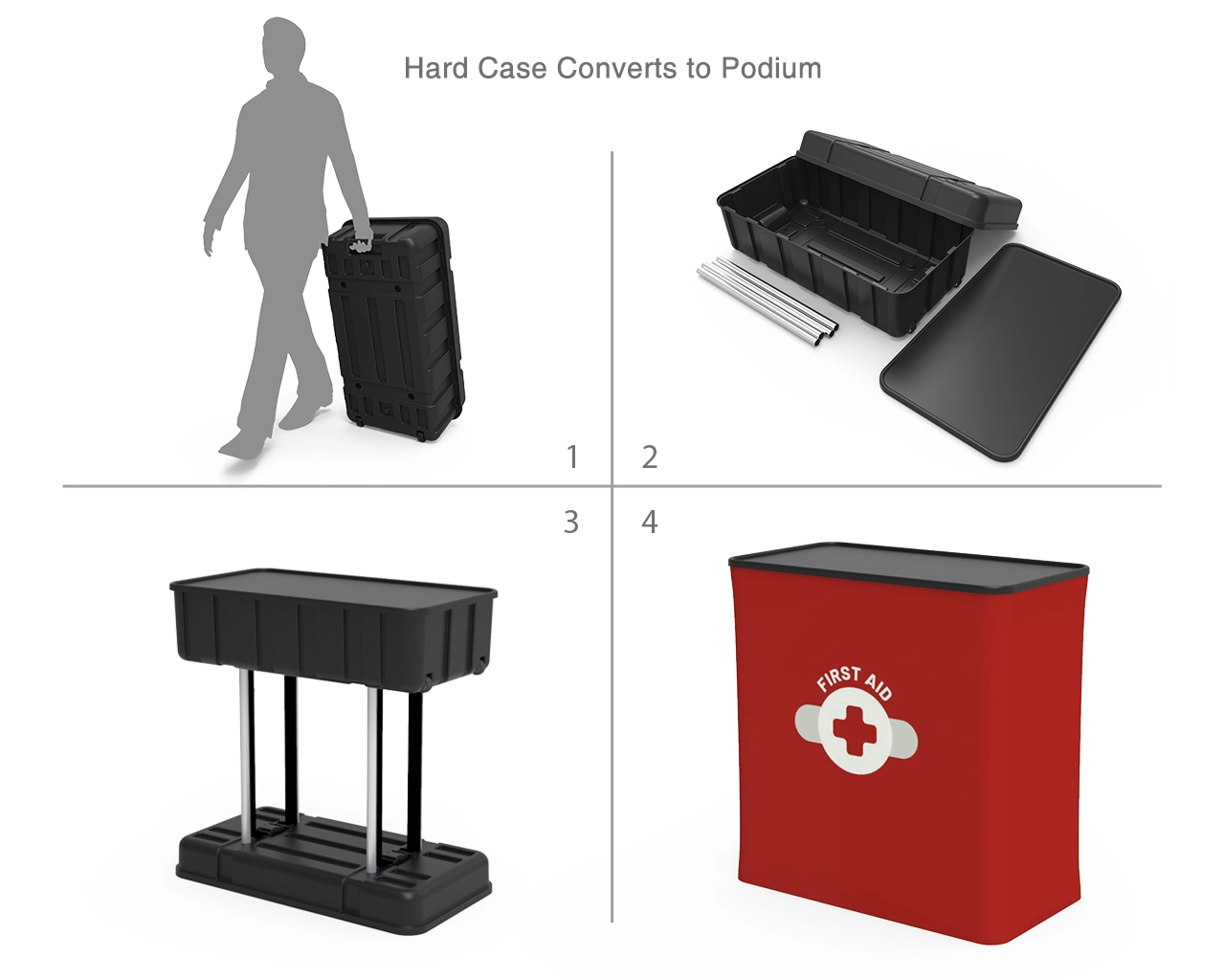 20ft PortaZip™ Booth 32 - Backlit