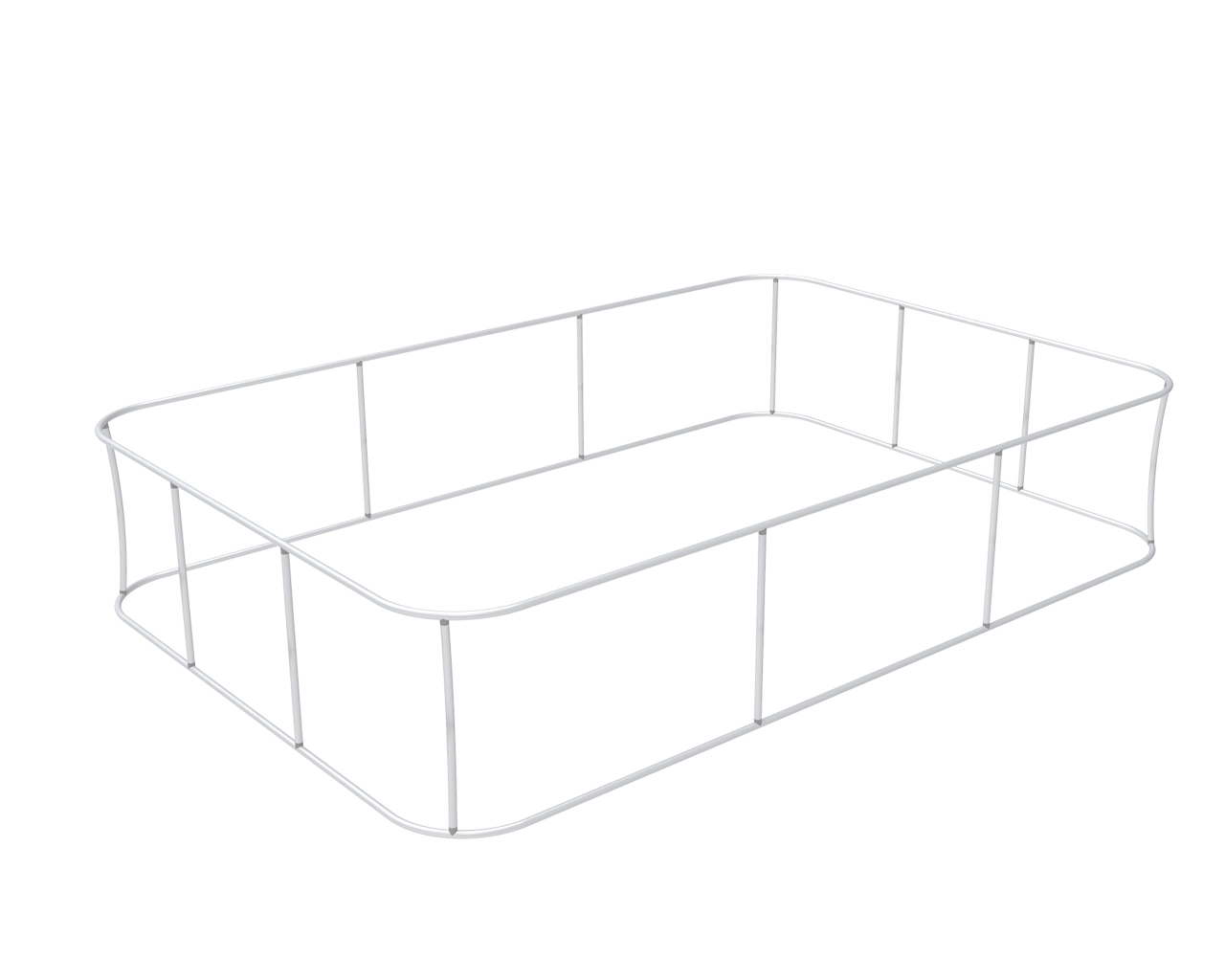 20ft Rounded Rectangle Hanging Display