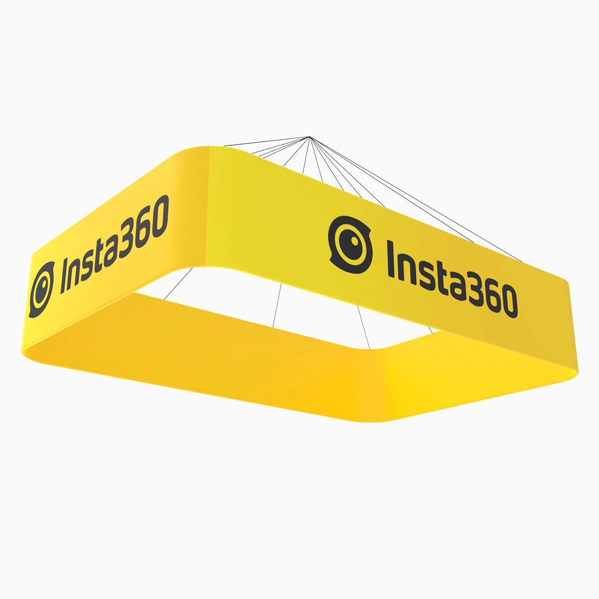 20ft Rounded Rectangle Hanging Display