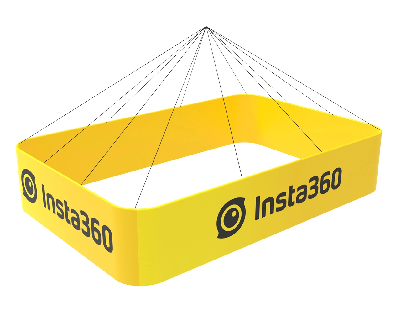 20ft Rounded Rectangle Hanging Display