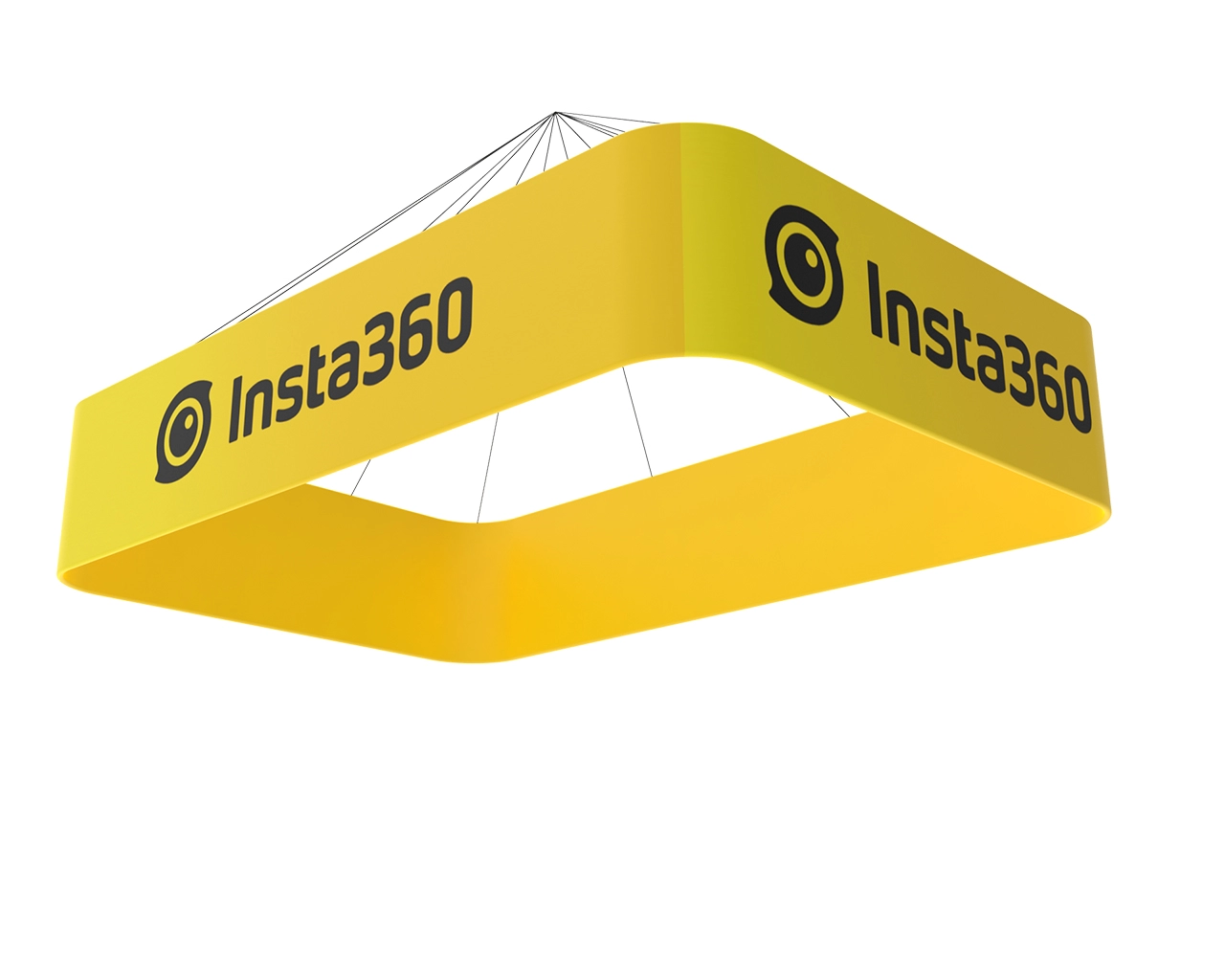 20ft Rounded Rectangle Hanging Display