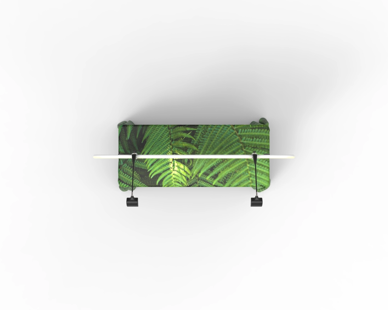 6ft Straight Tabletop Banner Stand